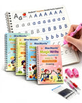 MagicWrite Reusable Practice Copybook Set