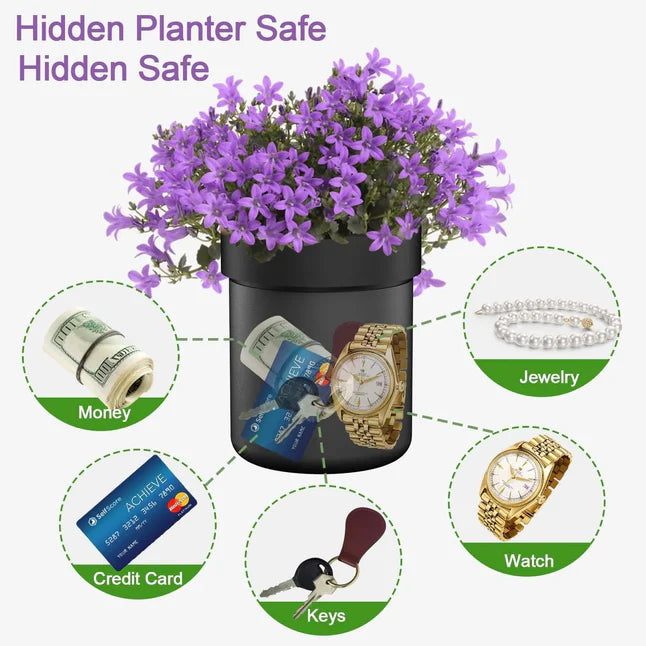2-in-1 Safety Flower Pot (With Key Lock)