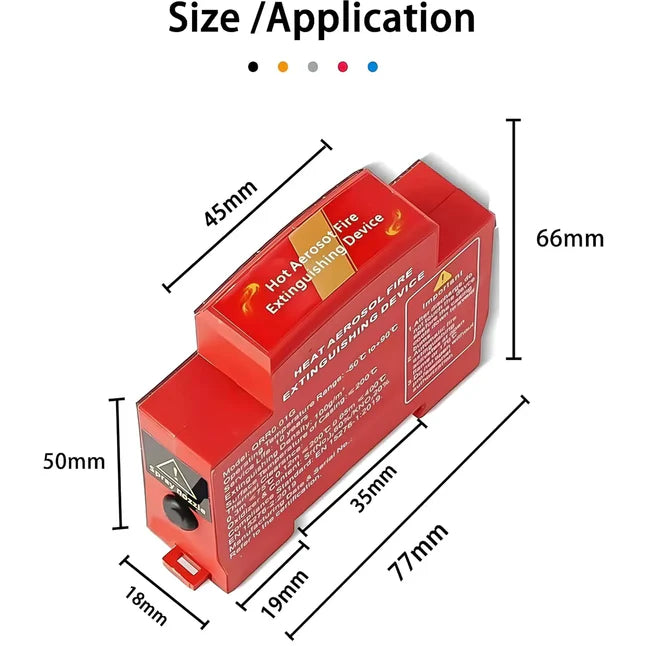 Instant Fire Extinguishing Family Safety Device