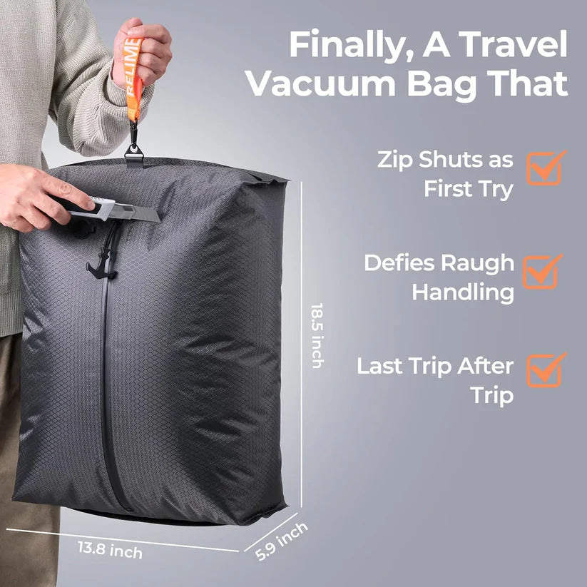 Vacuum Seal Waterproof Travel Duffle Bag With Pumps