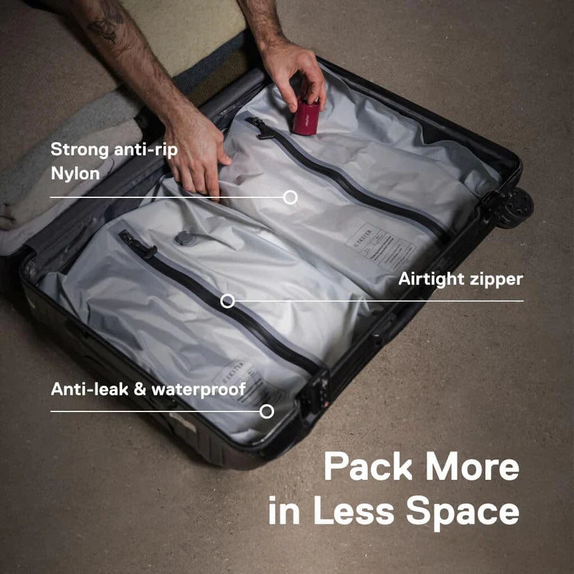 Vacuum Seal Waterproof Travel Duffle Bag With Pumps