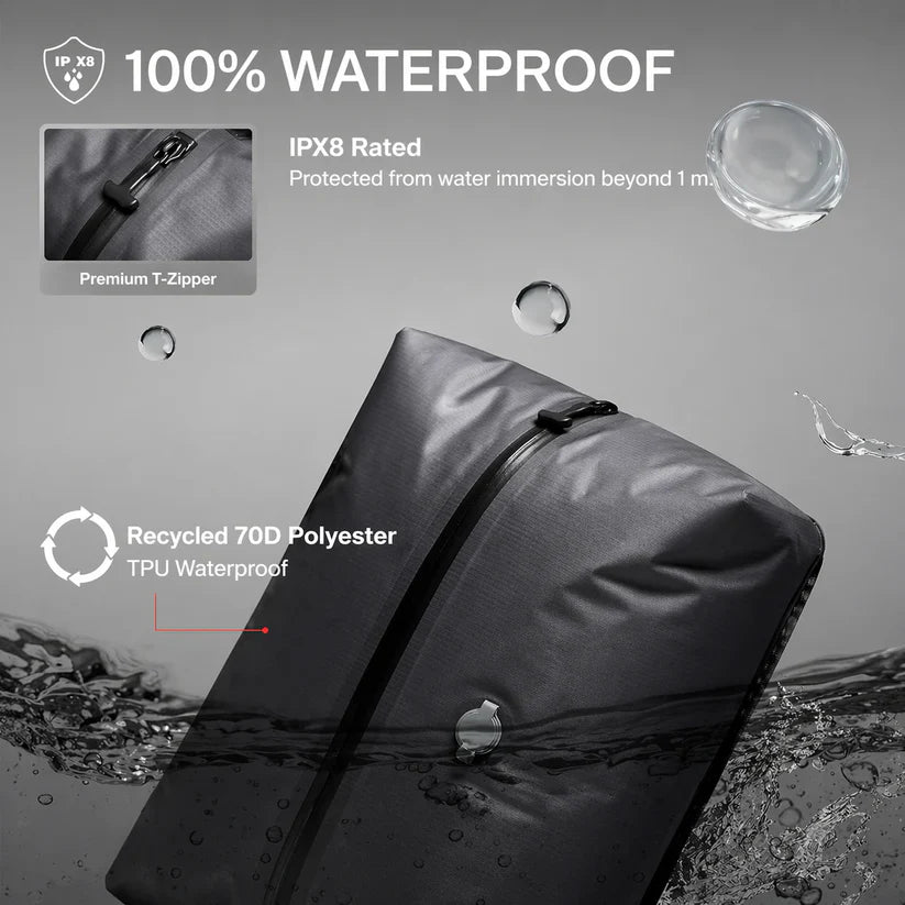 Vacuum Seal Waterproof Travel Duffle Bag With Pumps