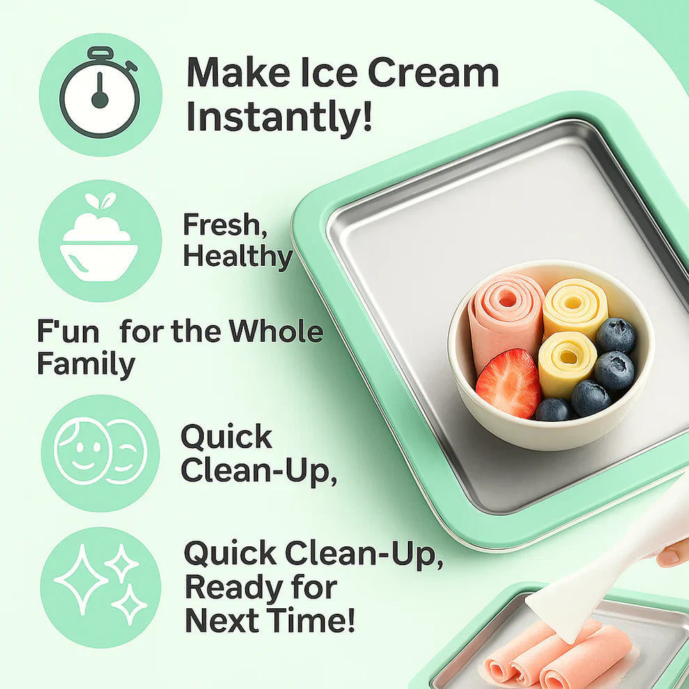 😋Instant Ice Cream Maker DIY (Toxins-Free)