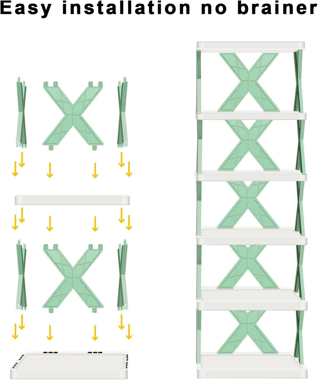 Shoes Rack For Home Plastic, Adjustable Shoe Stand